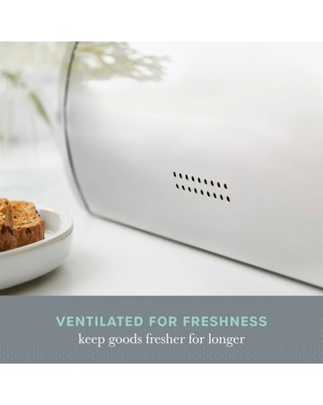 Swan Elegance Bread Bin - 14L - Black