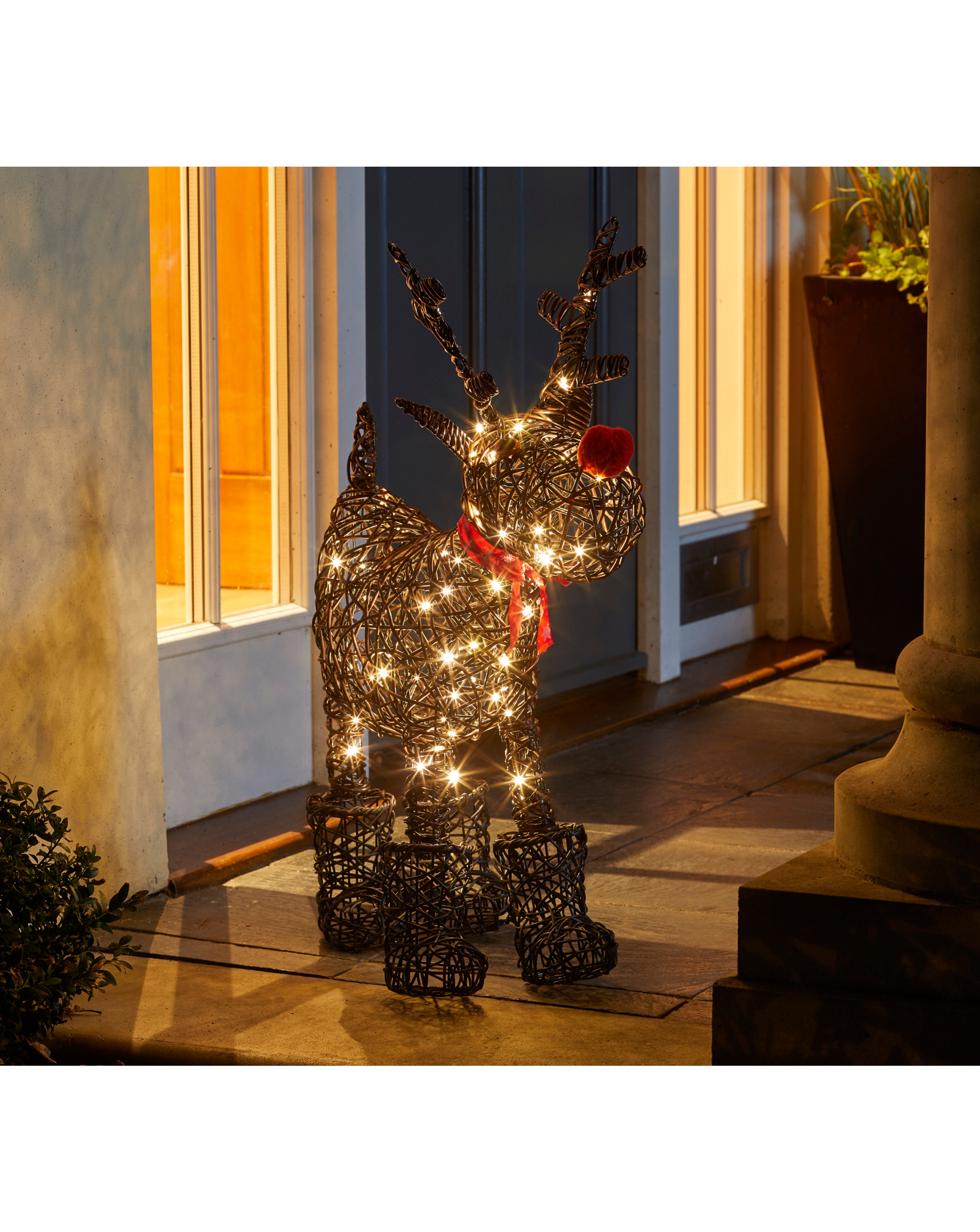 Three Kings Sparkly Rudolph