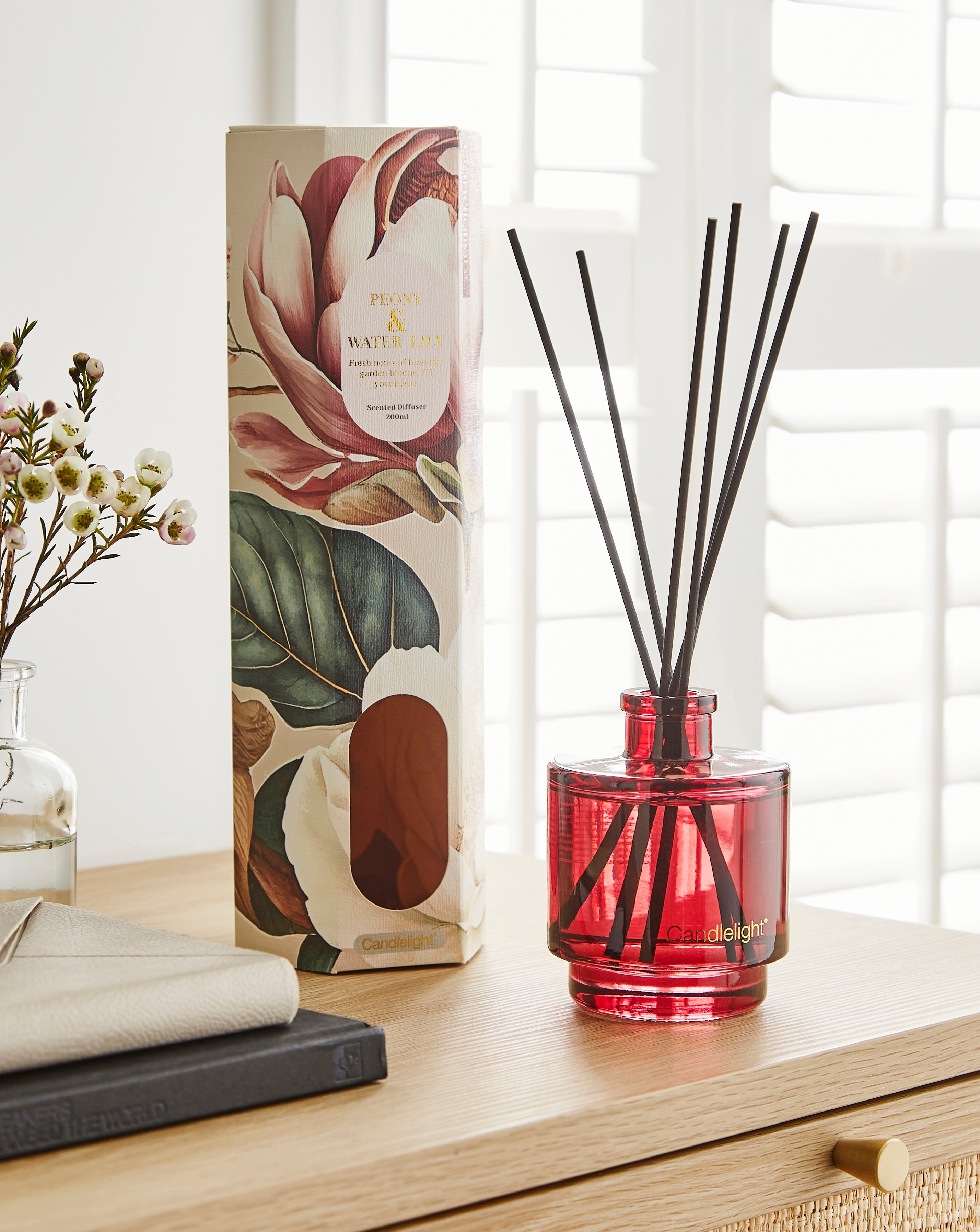 Peony & Water Lily Reed Diffuser 200ml