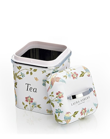 Laura Ashley White Elveden Set of 3 Canisters