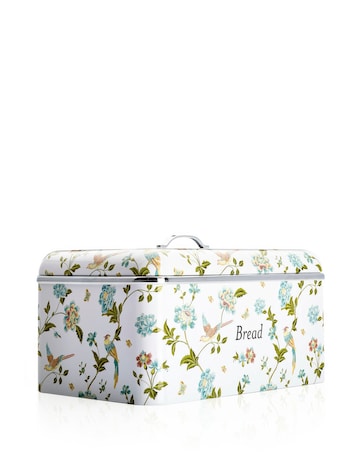 Laura Ashley White Elveden Bread Bin