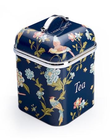 Laura Ashley Navy Elveden Set of 3 Canisters