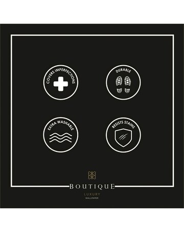 Boutique Breeze Sprig Blue Wallpaper