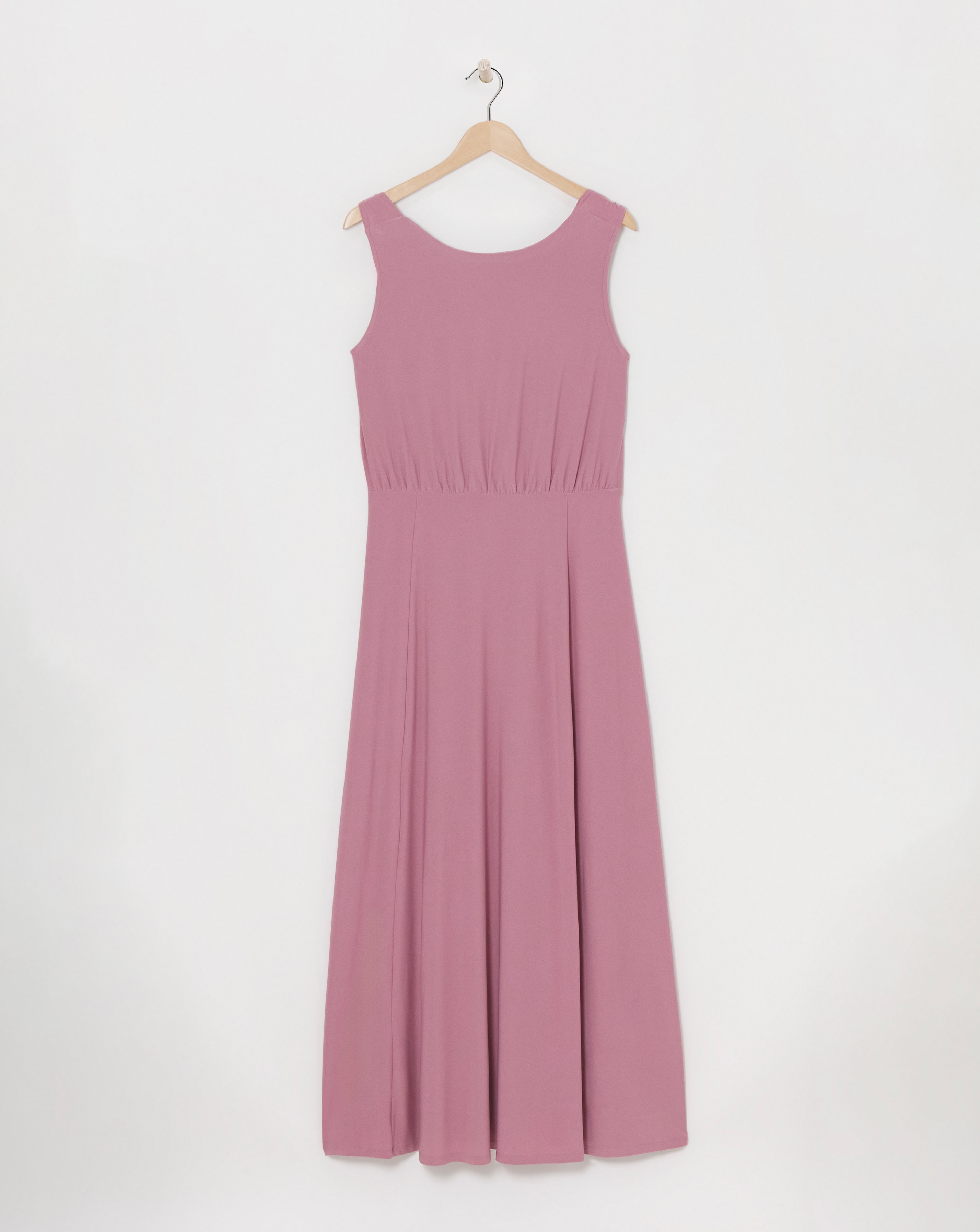 Cowl Back Bridesmaid Dress