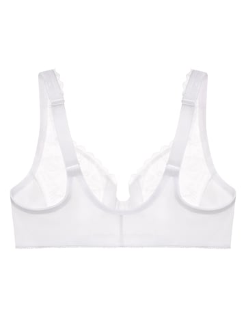 Glamorise Plus Size WonderWire Lace Front-Fastening 9245