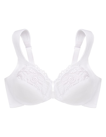 Glamorise Plus Size WonderWire Front-Fastening Bra 1245