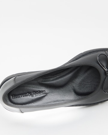 Low Wedge Ballerina Shoe Wide Fit