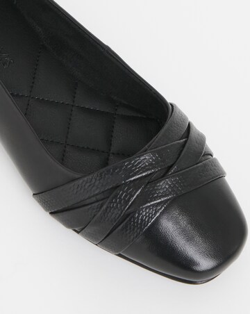 Crossover Detail Ballerina Wide Fit