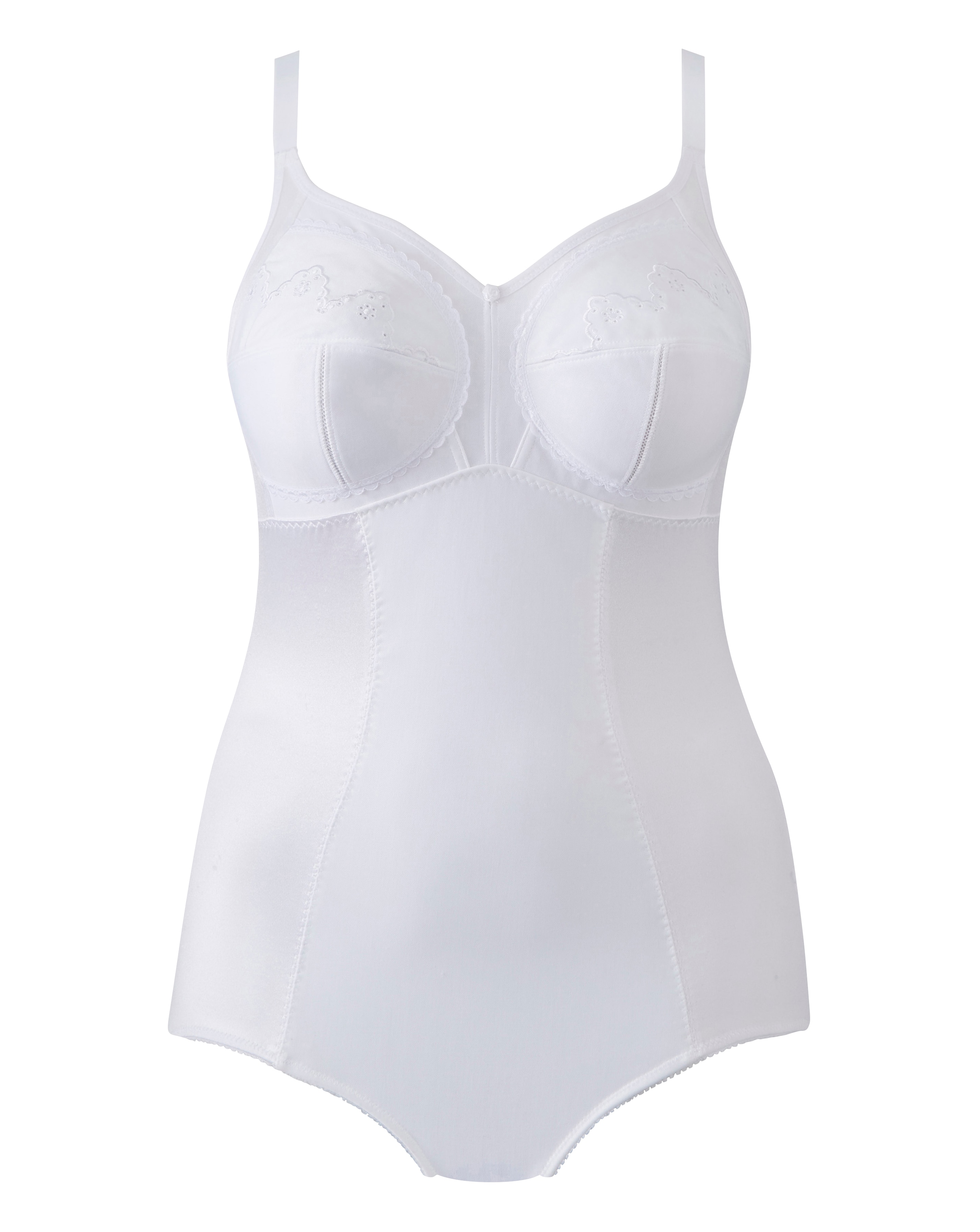 Dotty Firm Control Bodyshaper White