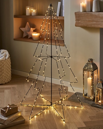 Indoor/Outdoor Lit Christmas Tree Decoration