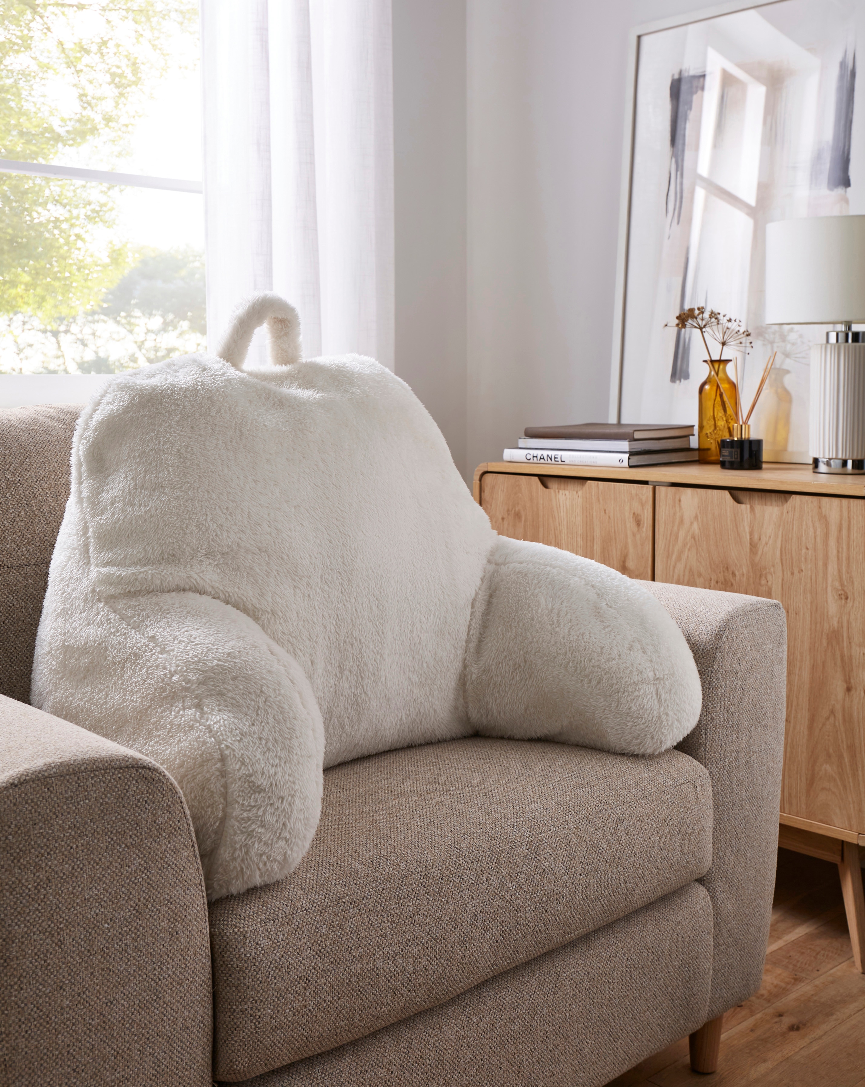 Cuddle Fleece Back Support Cushion