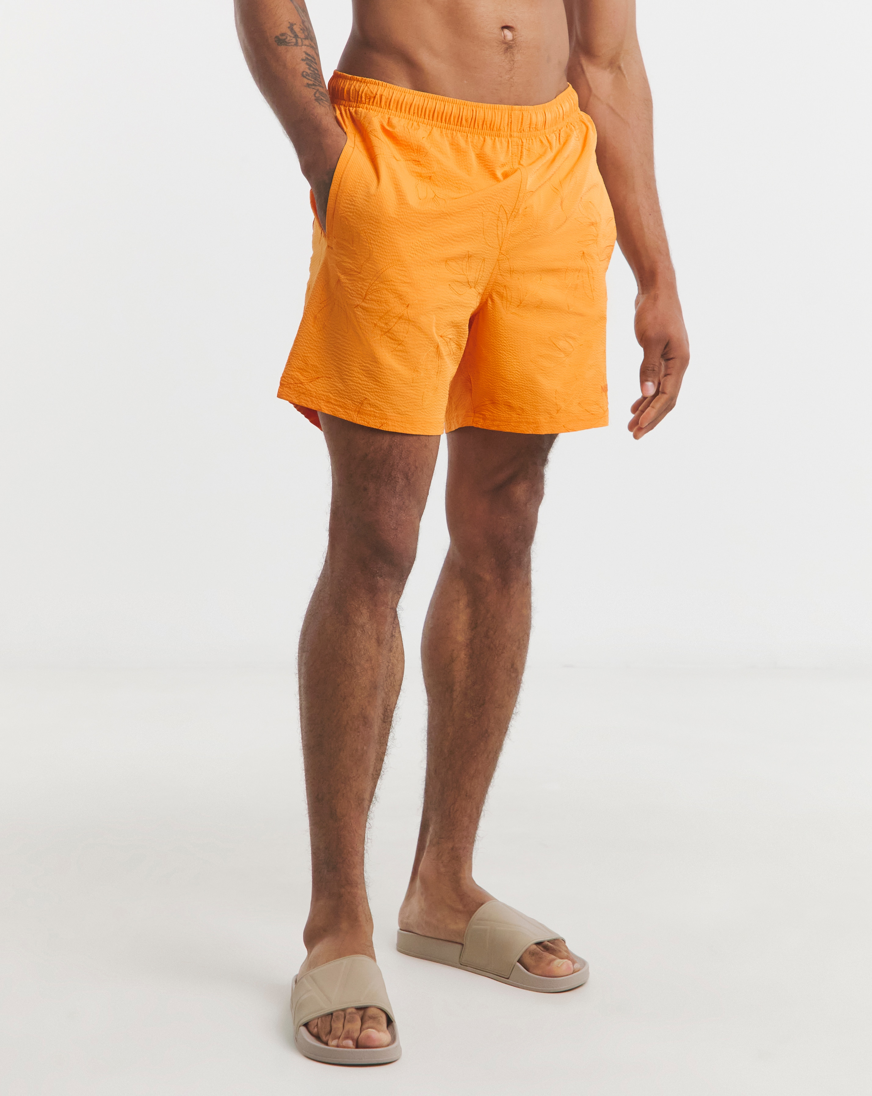 Napapijri Brolio Swim Shorts - Apricot