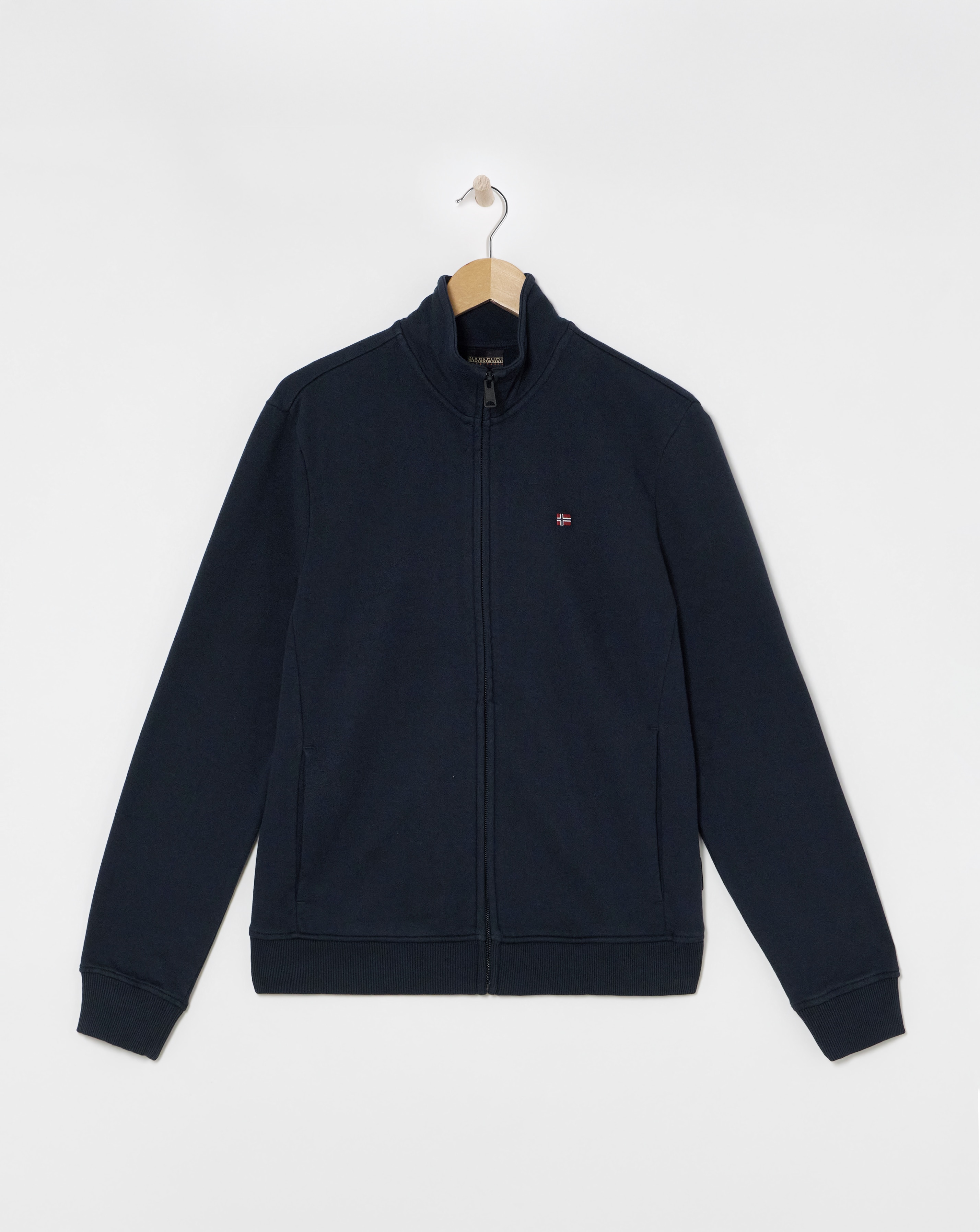 Napapijri Full Zip Sweatshirt - Navy