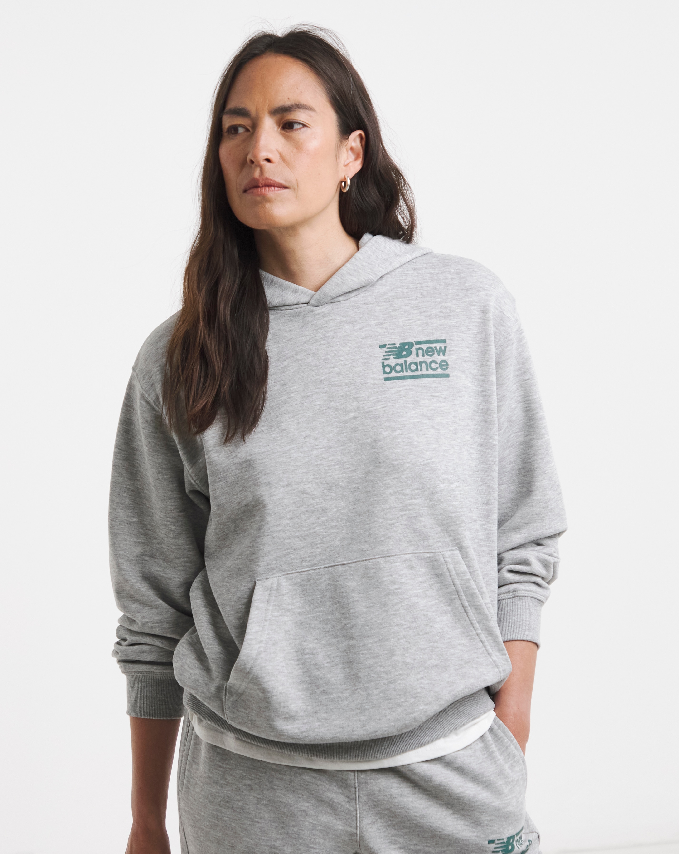 New Balance French Terry Relaxed Hoodie