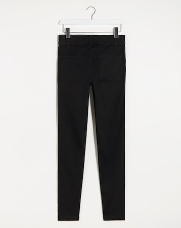 Simply Be Bella Black Pull On Slim Leg Jeggings