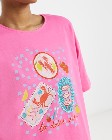 Simply Be Gingham Summer Pyjama Short Set