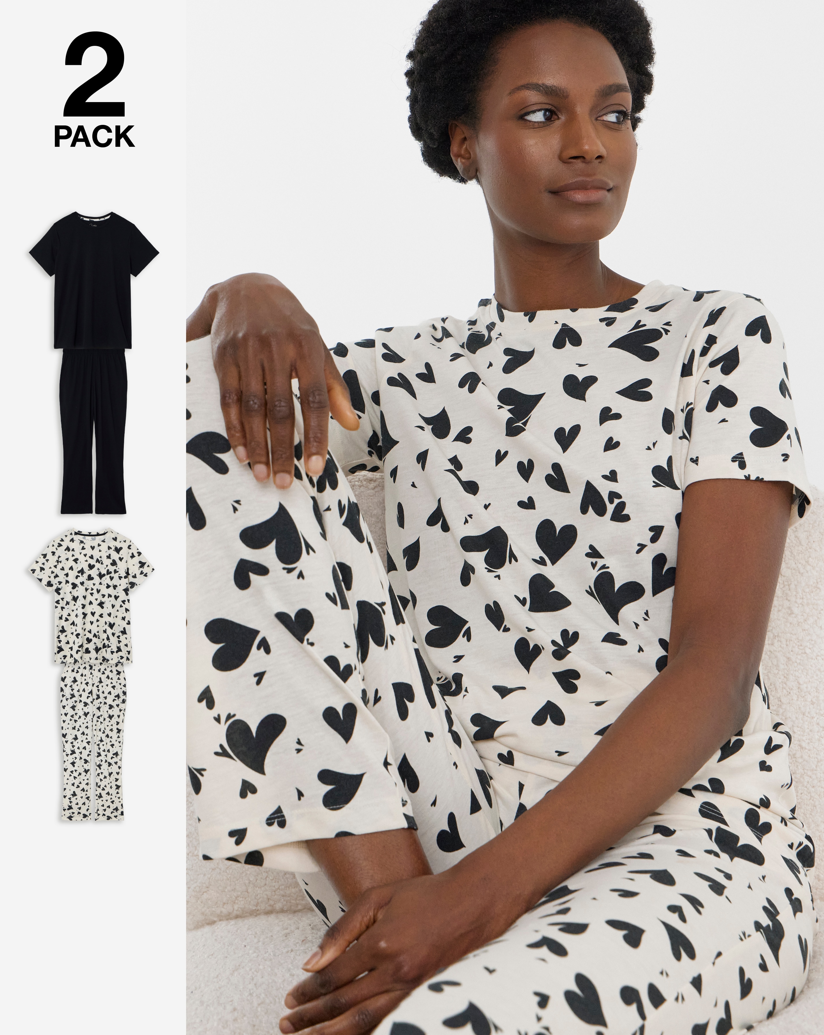 Pretty Secrets 2 Pack Pyjama Set