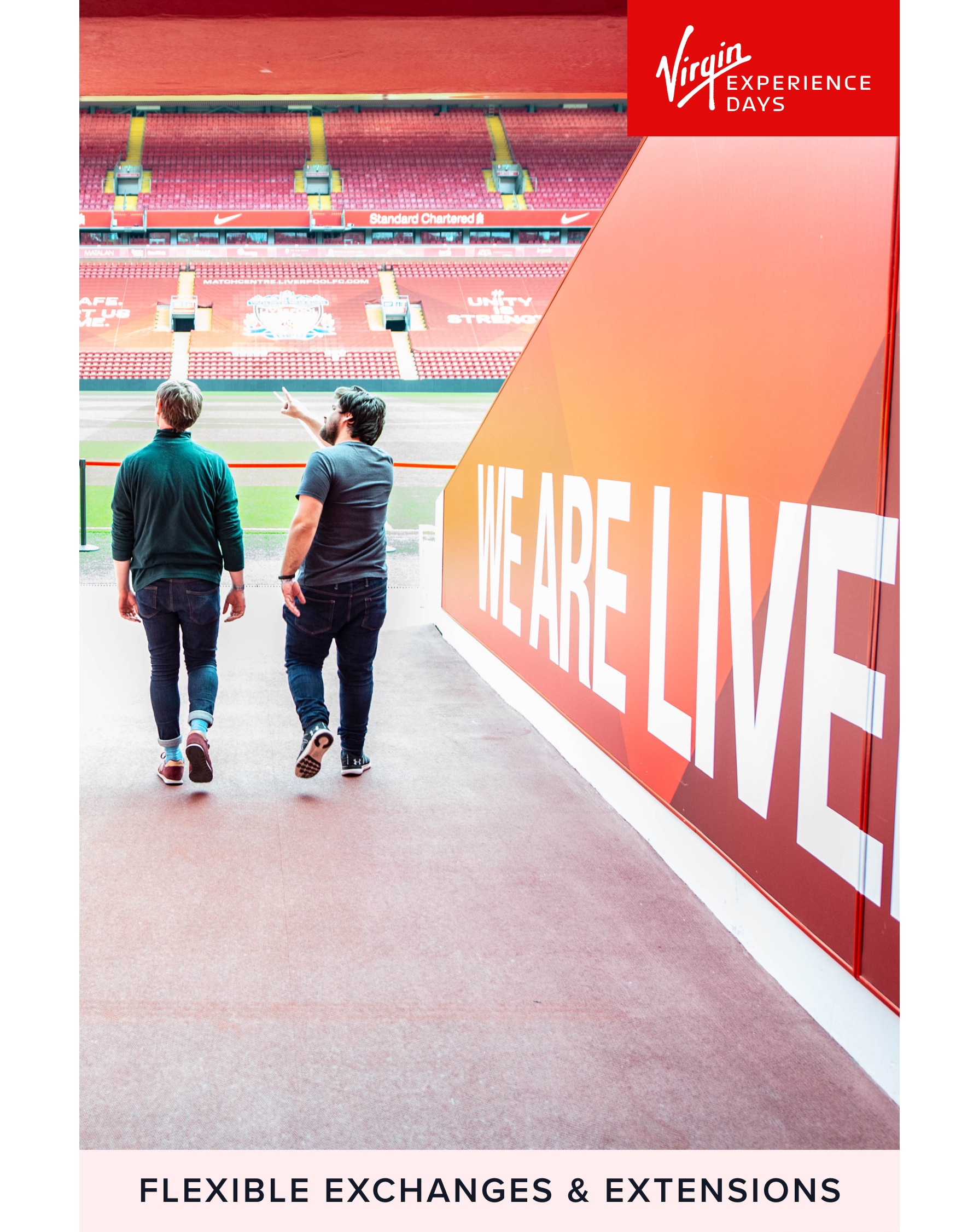 Liverpool Stadium Tour for Two E-Voucher