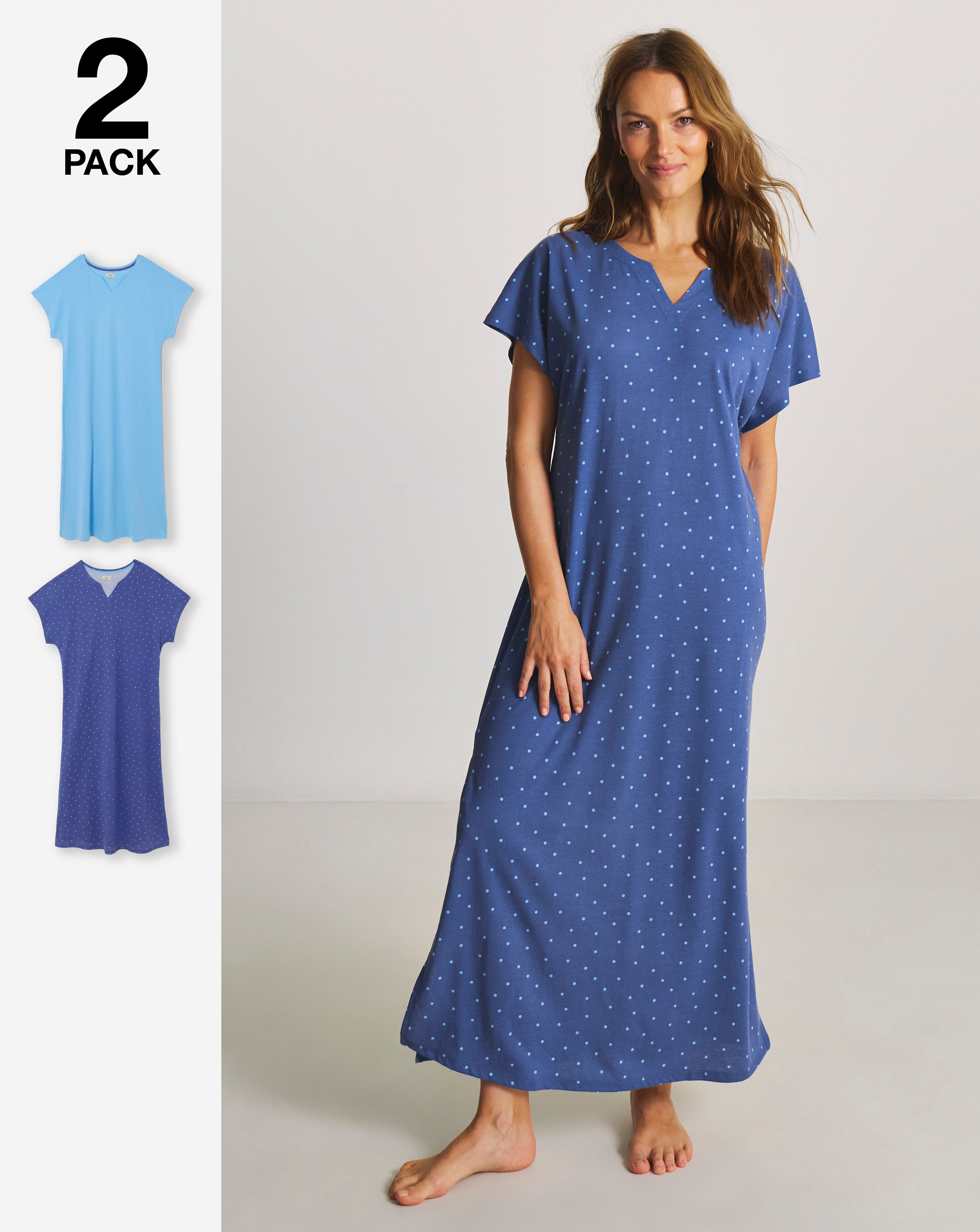 Julipa 2 Pack Value Spot Nighties