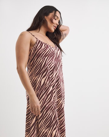 Simply Be Value Cami Maxi Nightie Animal Print