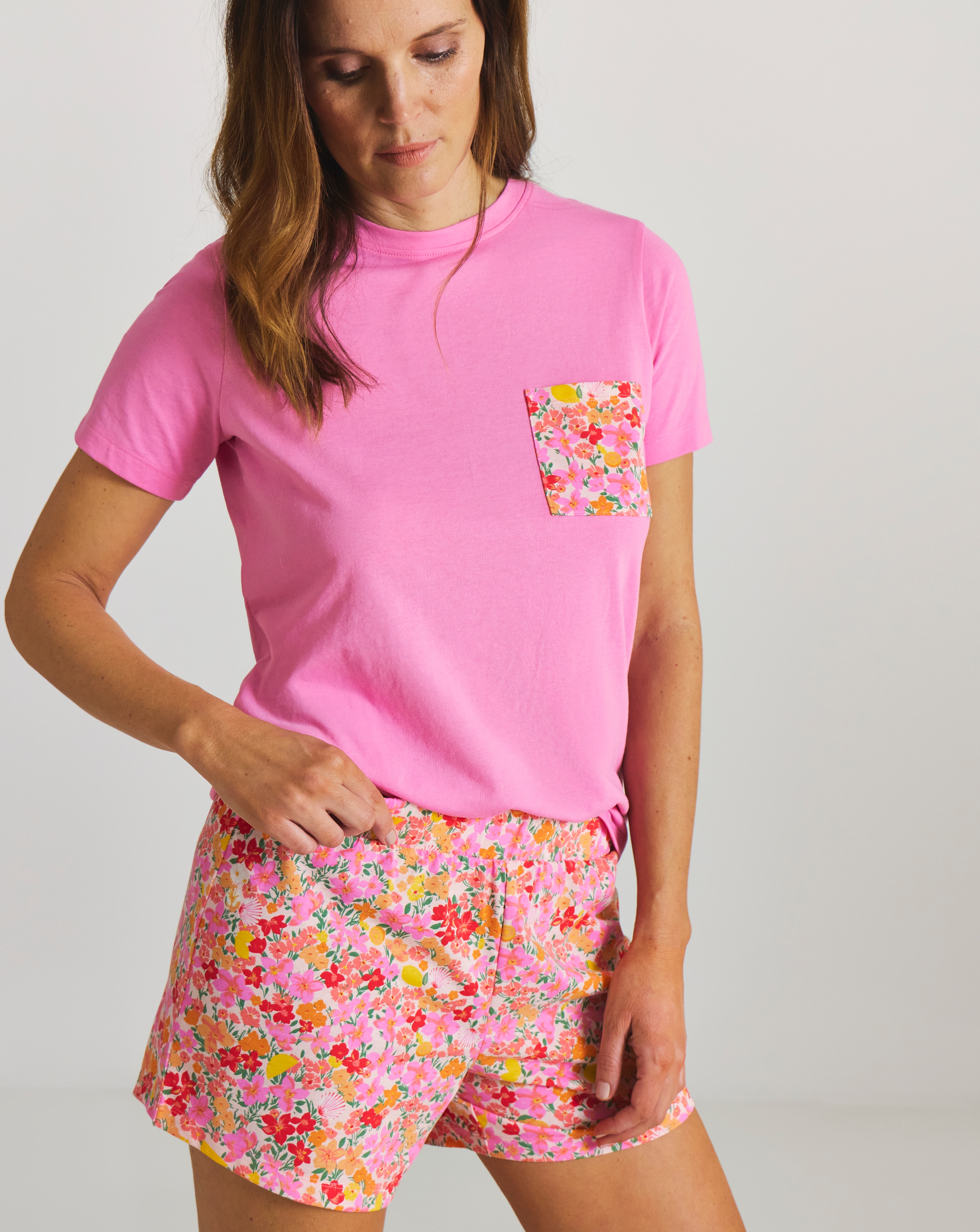 New In - JD Williams Floral Shortie Set