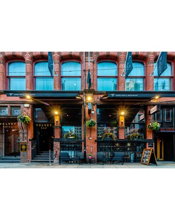 One Night Manchester City Break for Two at the Luxury Velvet Hotel E-Voucher