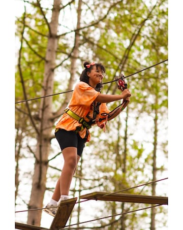Tree Top Challenge for Two with Go Ape E-Voucher - 34 Locations UK Wide