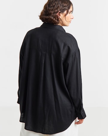 Black Linen Shirt