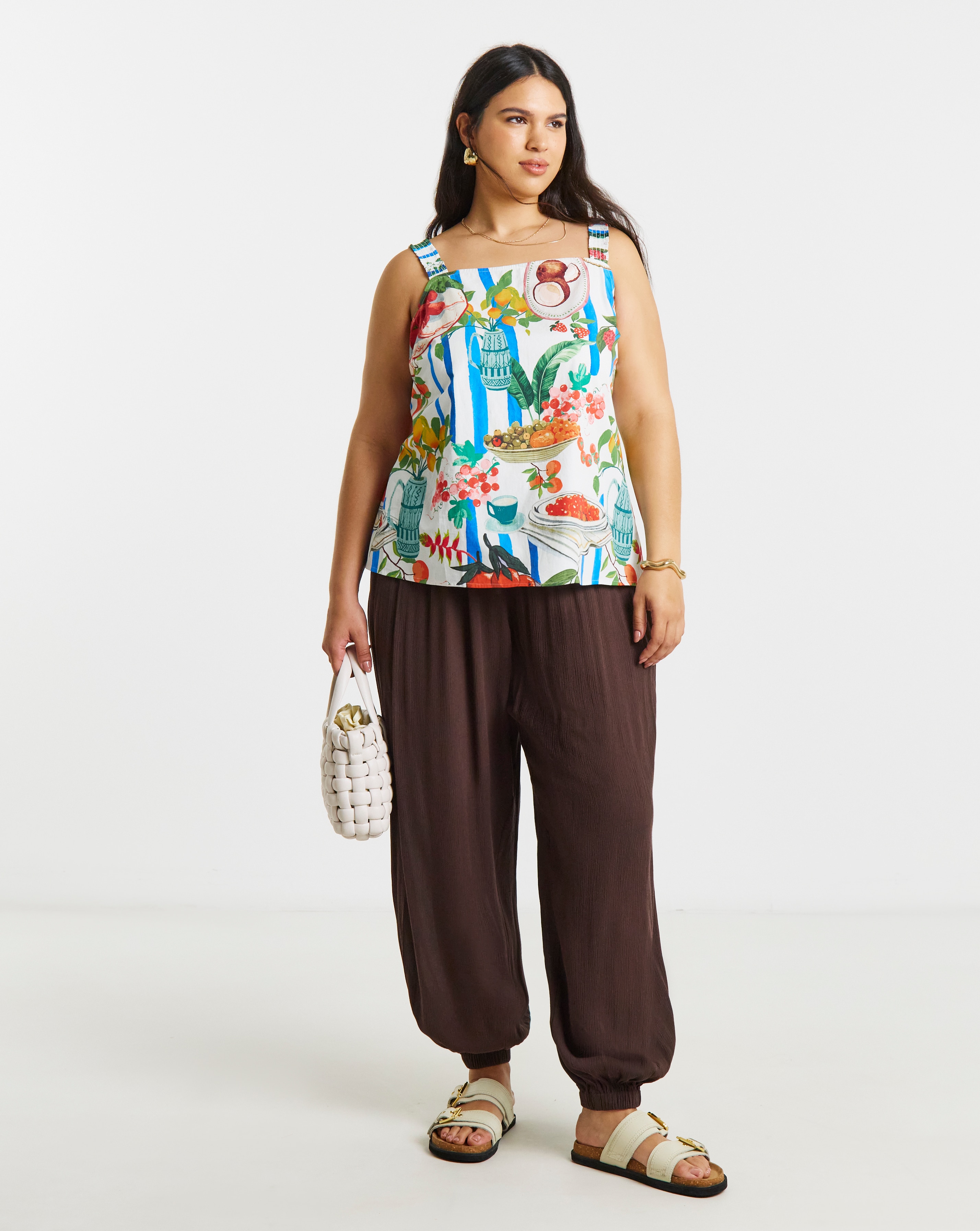 New In - Fruit Print Cami