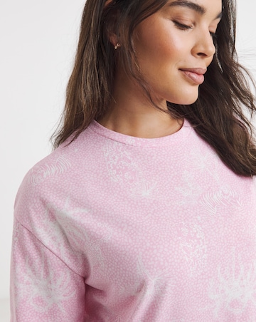 Simply Be Value Leopard Design T-Shirt Nightie