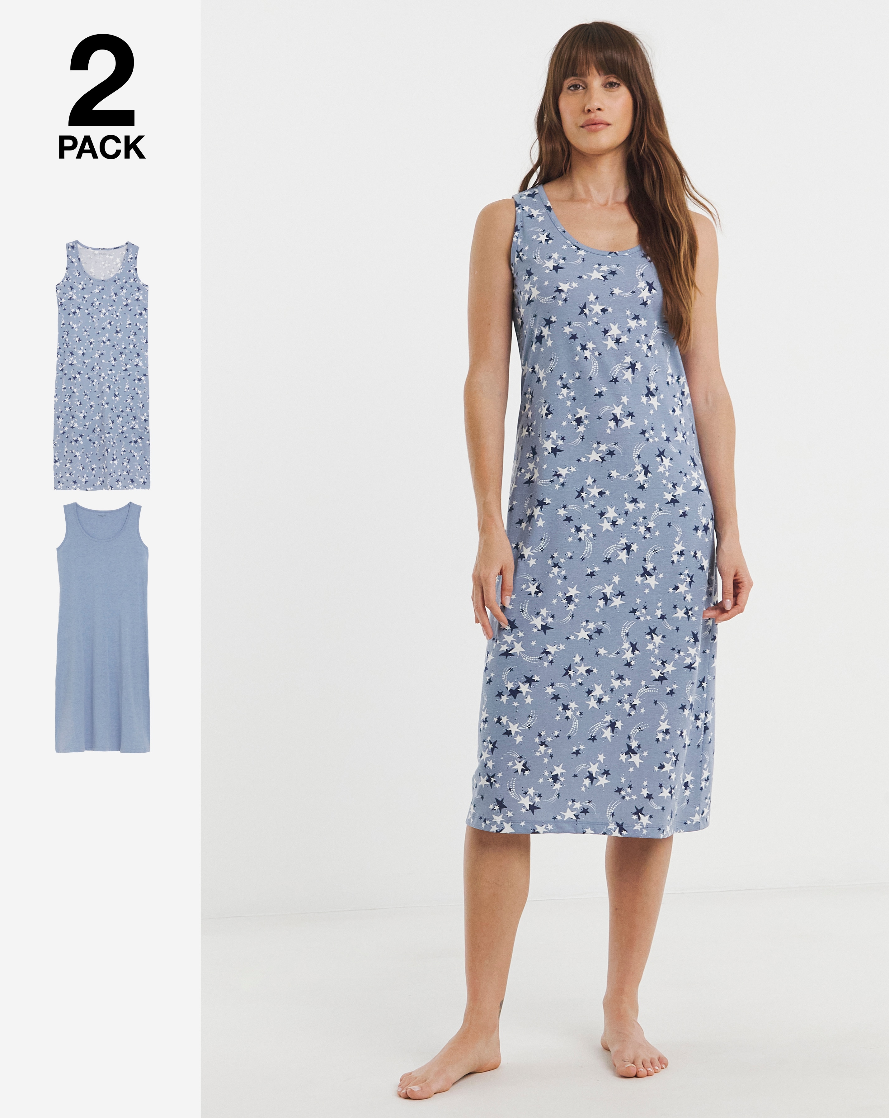 JD Williams Value 2 Pack Nighties