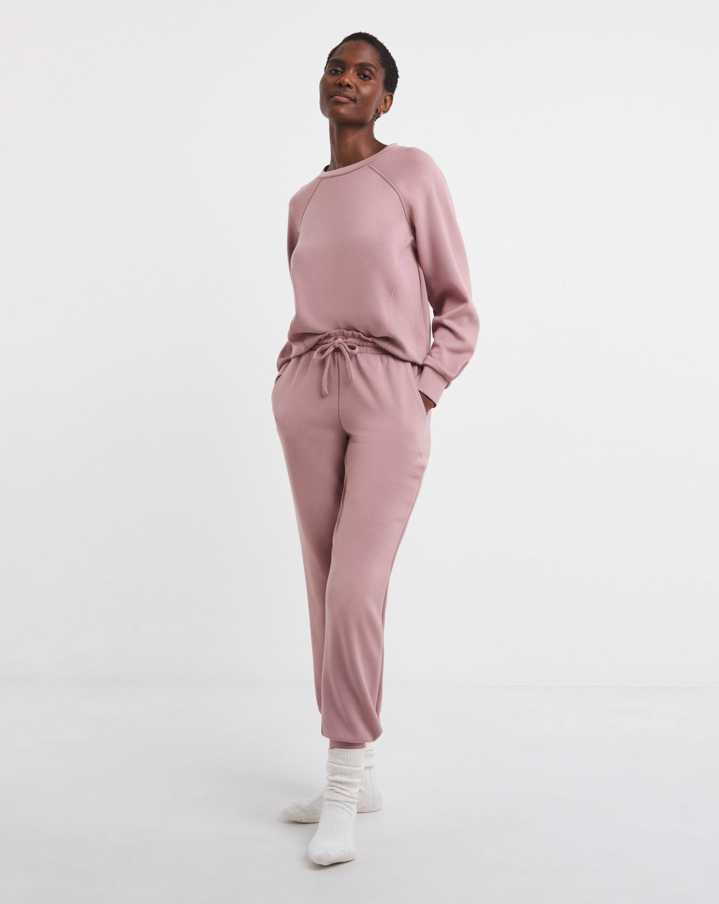 Premium Lounge Set Blush Marl