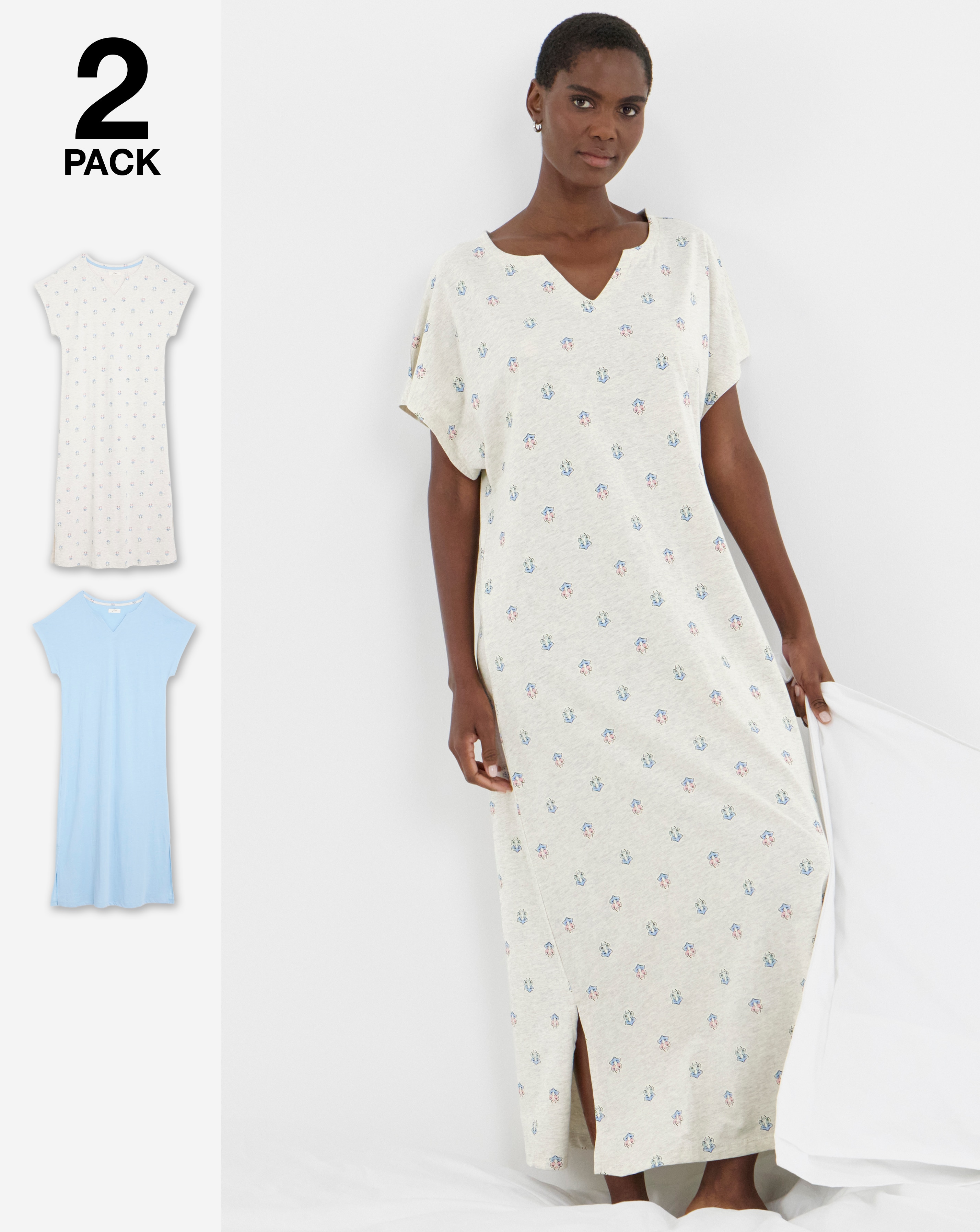 Julipa Value 2 Pack Maxi Nighties