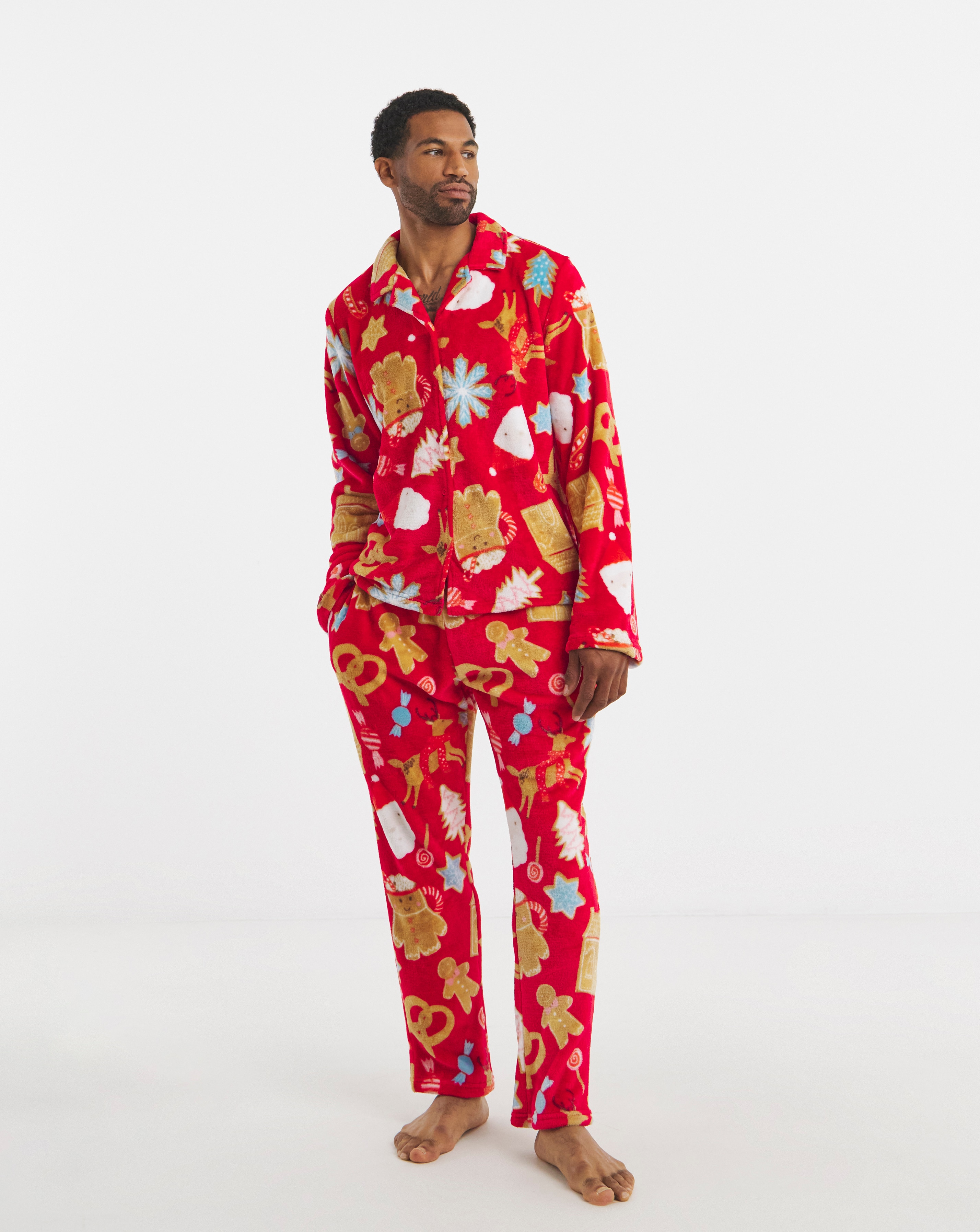 Pretty Secrets Fleece Family PJs- MENS