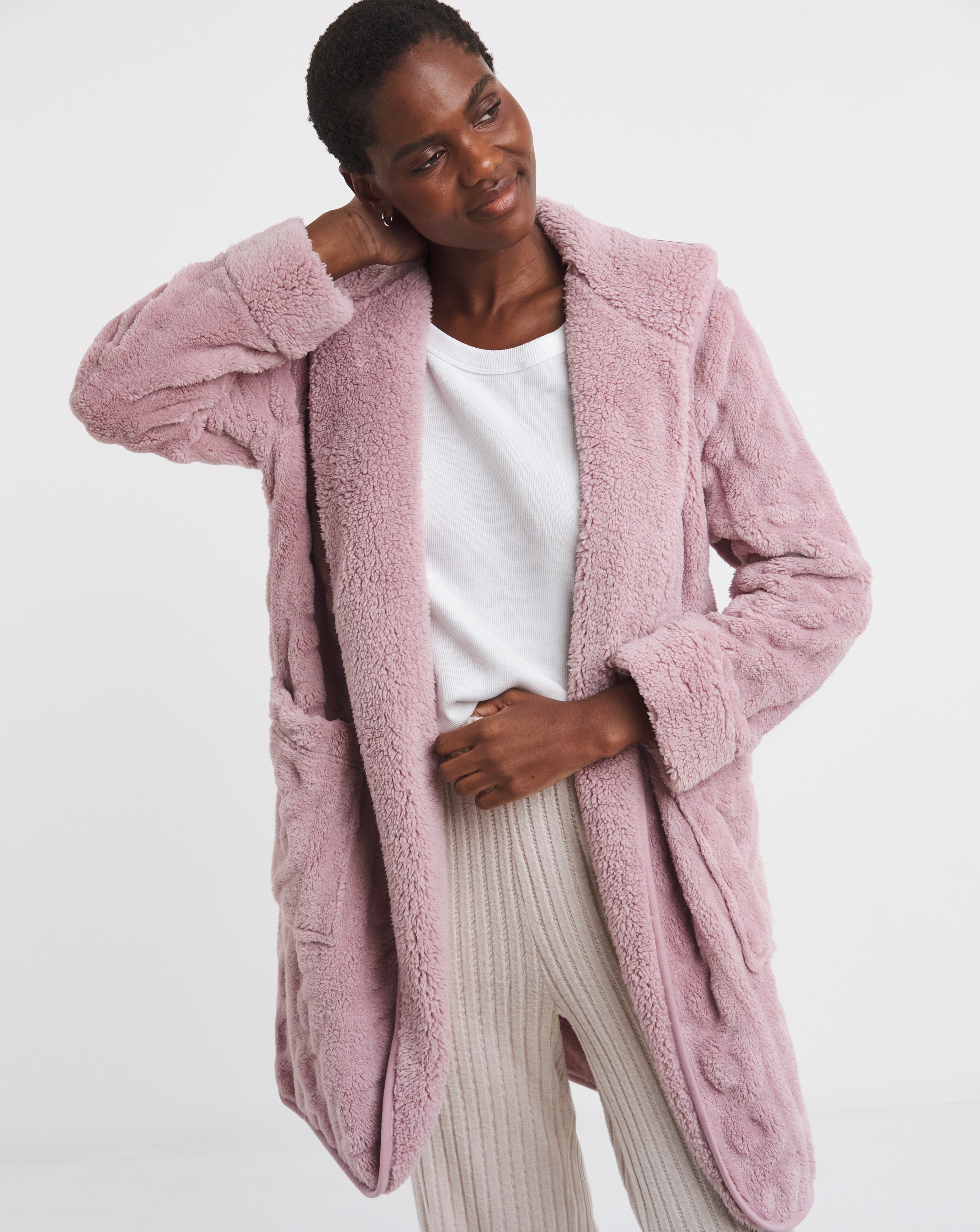 Pretty Secrets Cable Lounge Cardigan