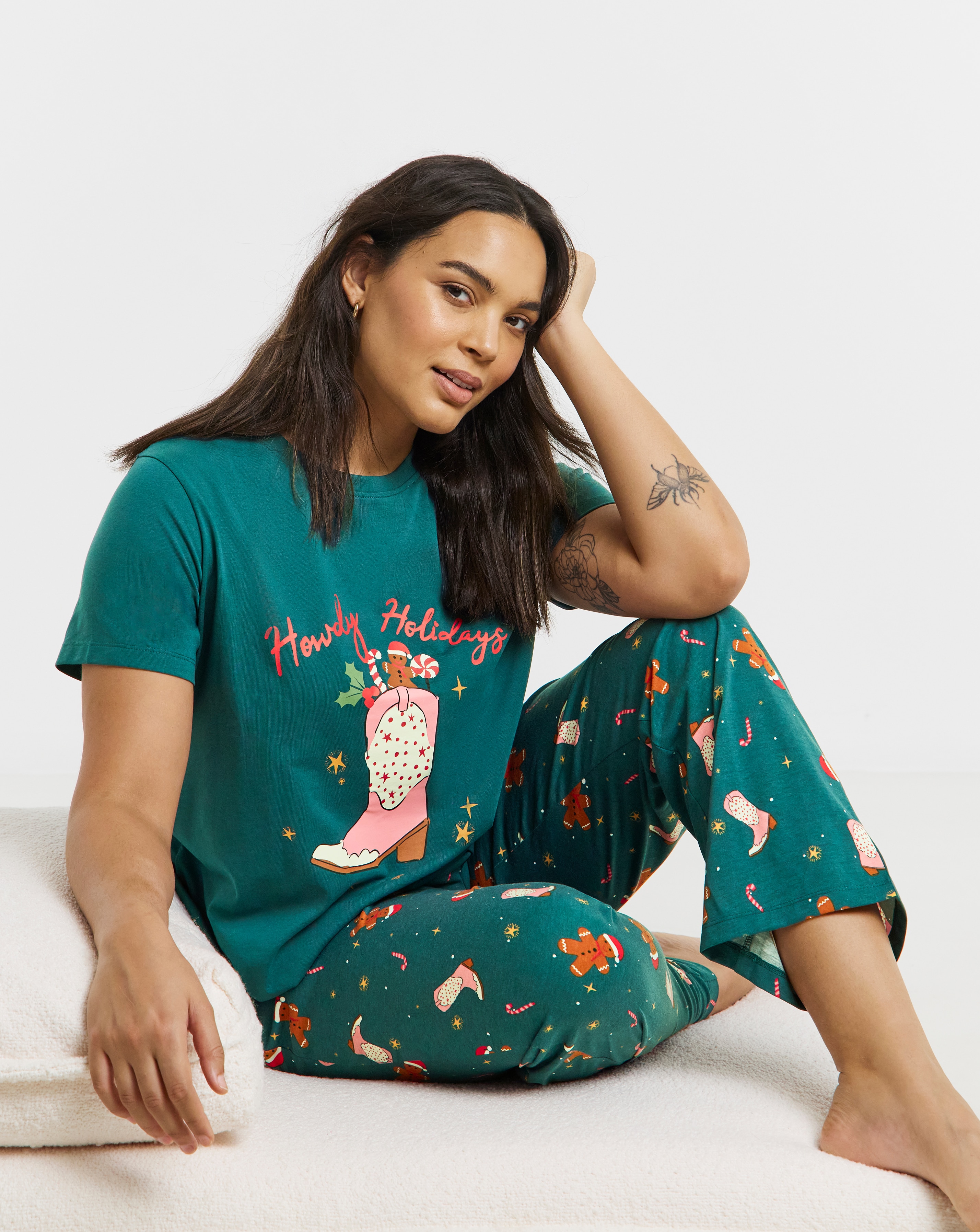 Cowgirl Christmas Value PJ Set