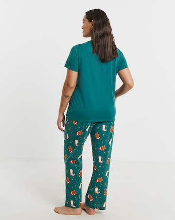 Simply Be Christmas Value Cowgirl Pyjama Set