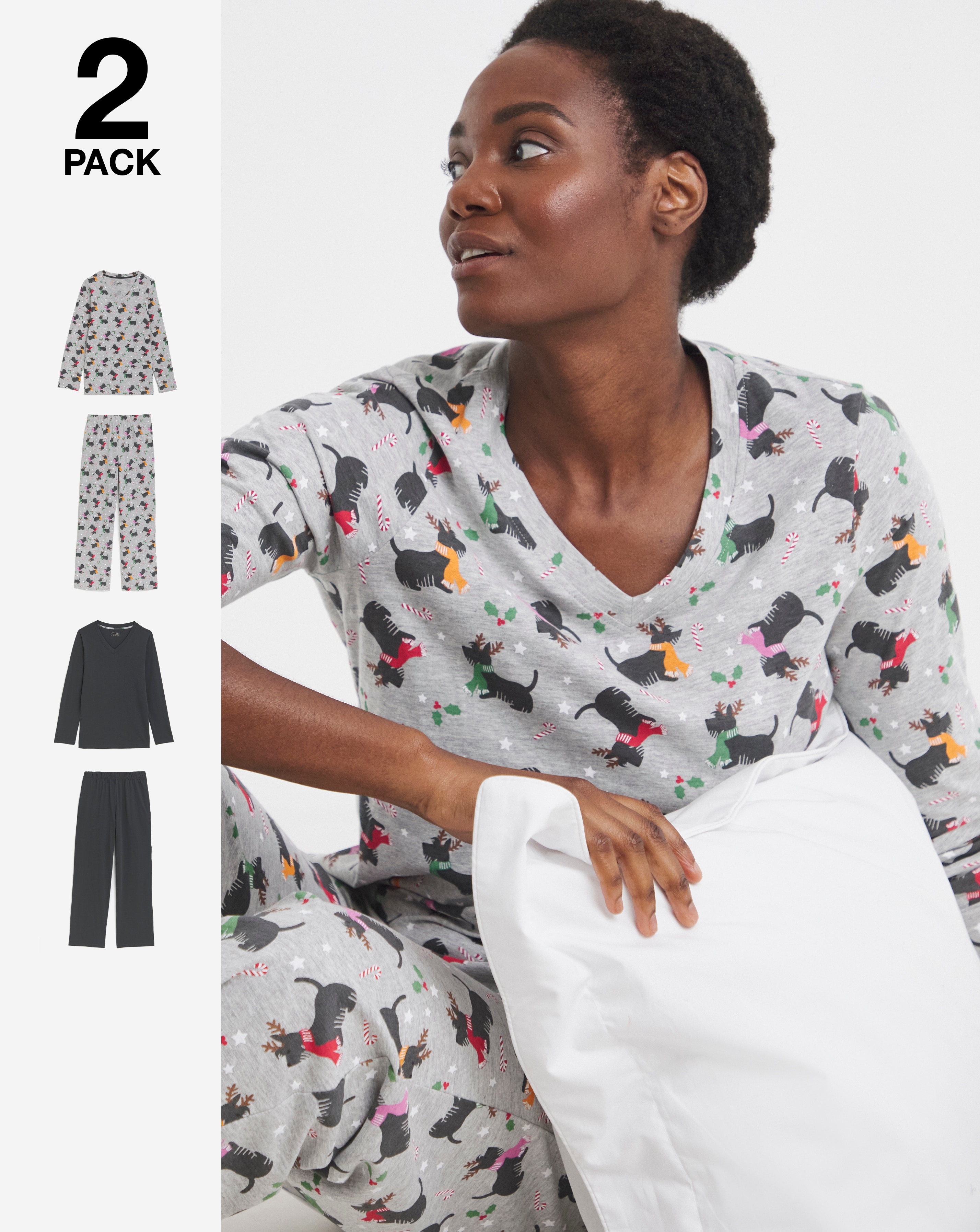 Pretty Secrets 2 Pack Value PJ Sets