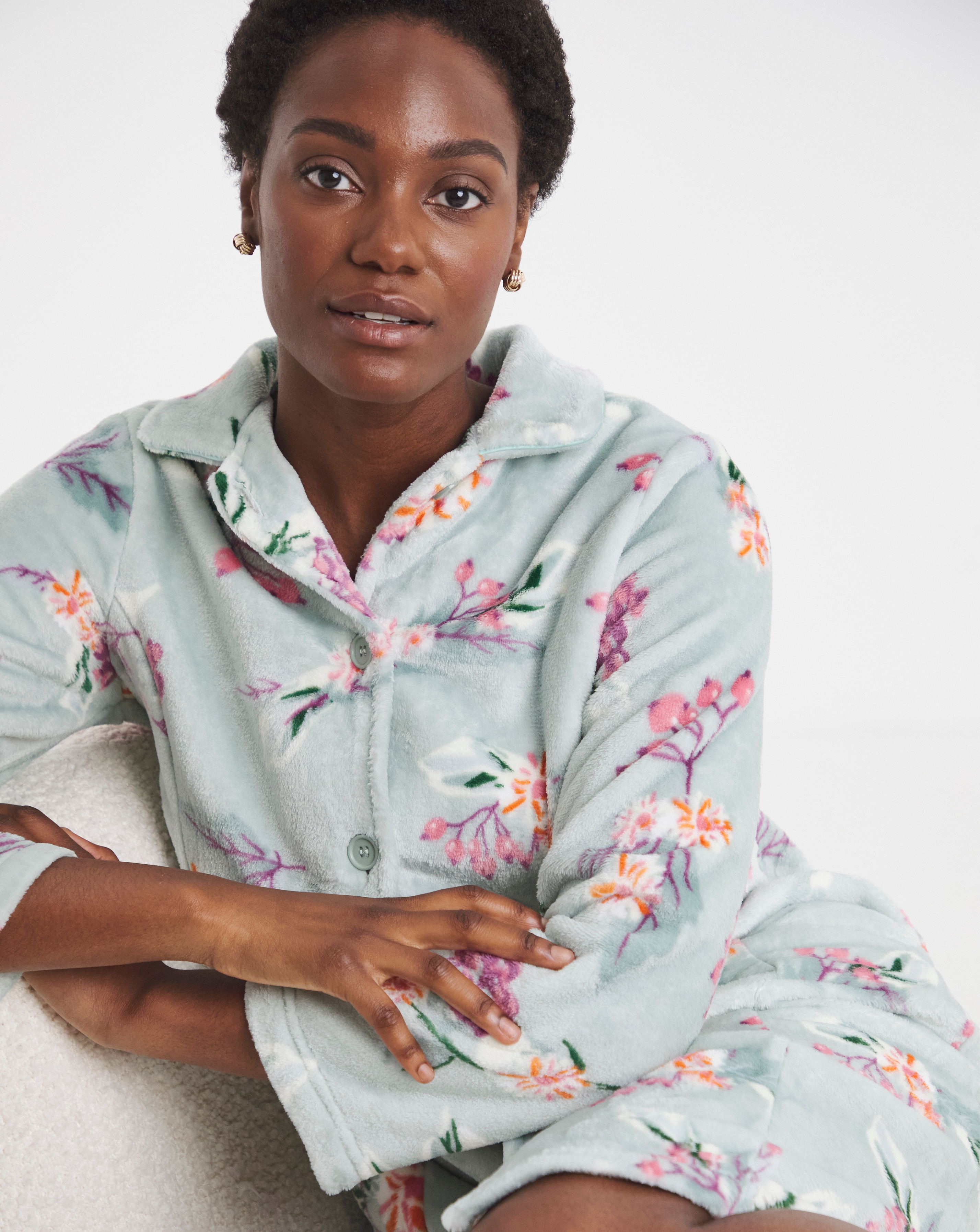 Julipa Button Through Midi Gown