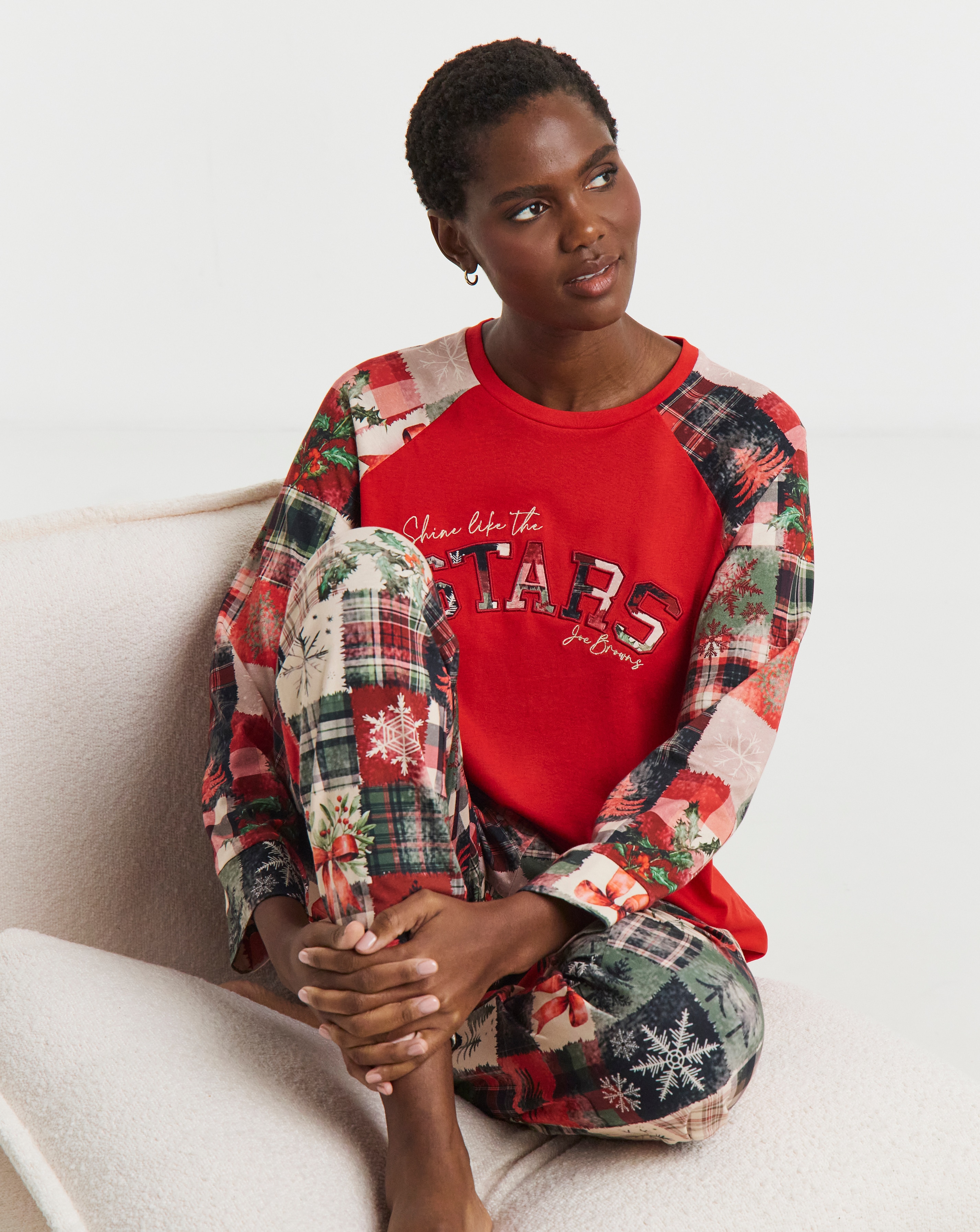 Joe Browns Patchwork Pyjama Set