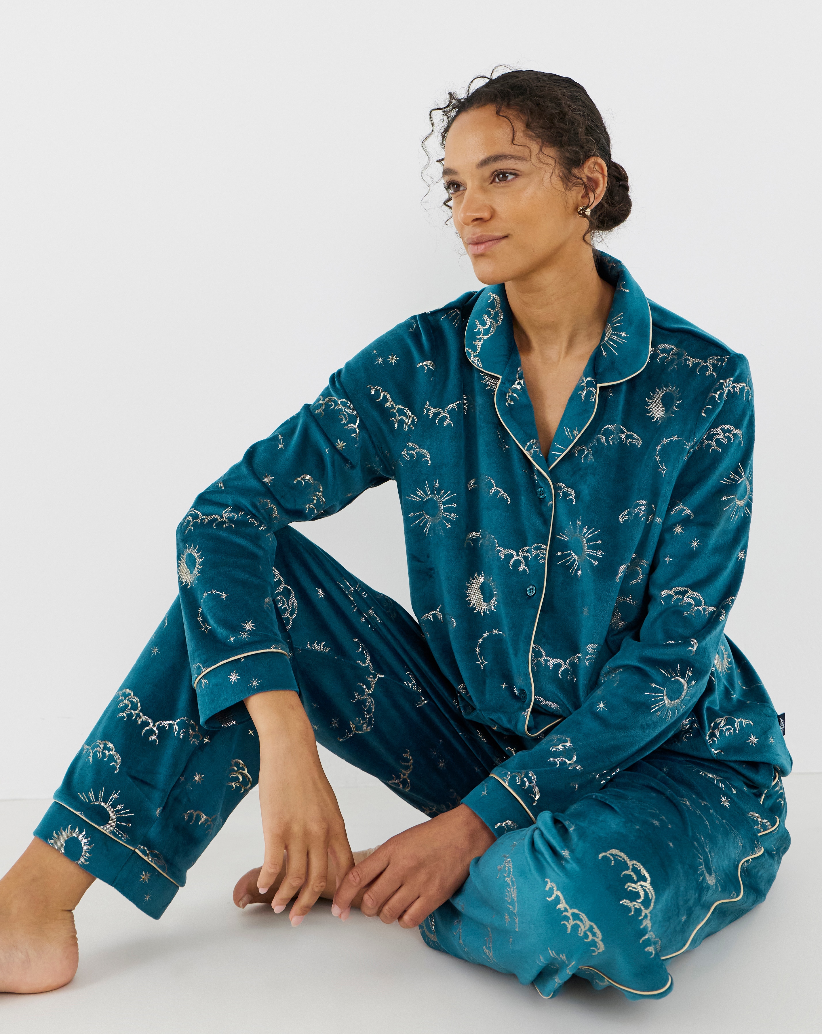 Chelsea Peers Button Up Pyjama Set