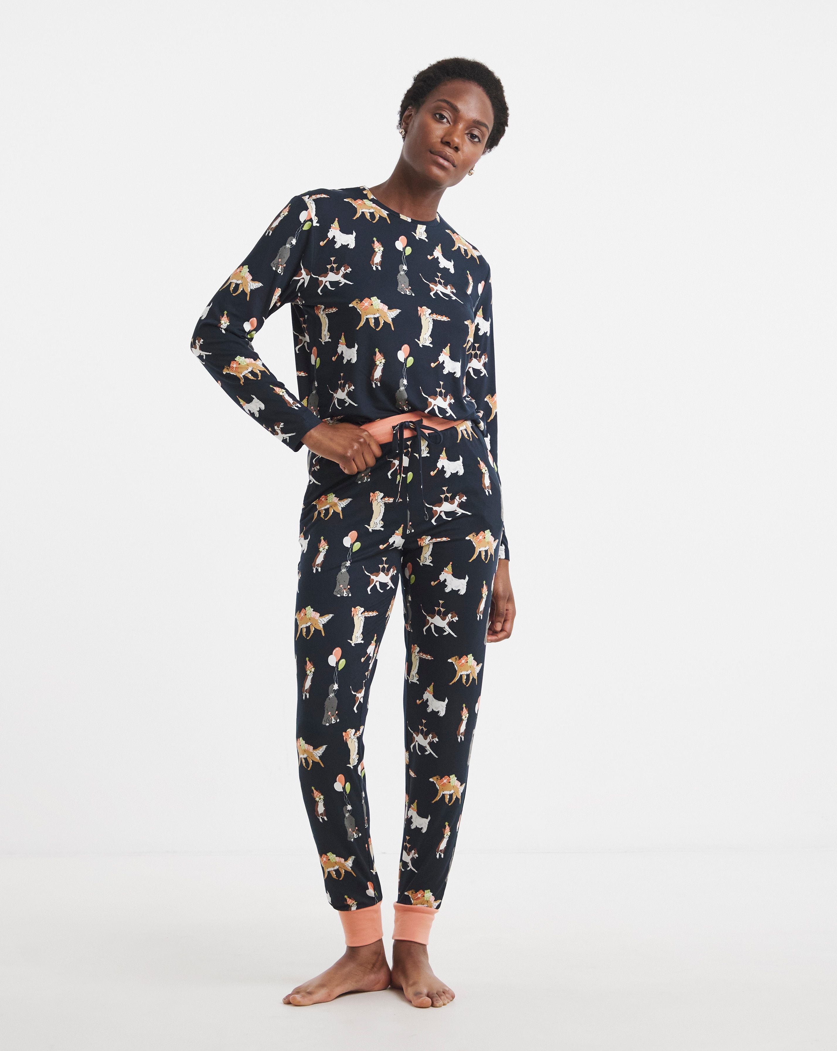 Chelsea Peers Crew Neck PJ Set