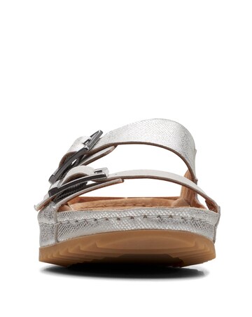 Clarks Brookleigh Leather Sandals Standard Fit