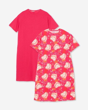 Simply Be (2 Pack) Midi Nighties