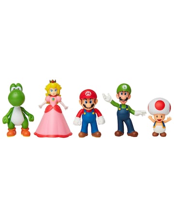 Mario & Friends 2.5in Fig 5 Boxset