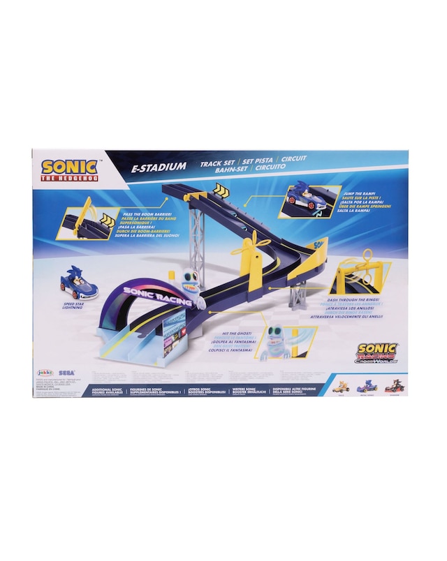 Sonic 1:64 scale Die Cast Trackset E-Stadium
