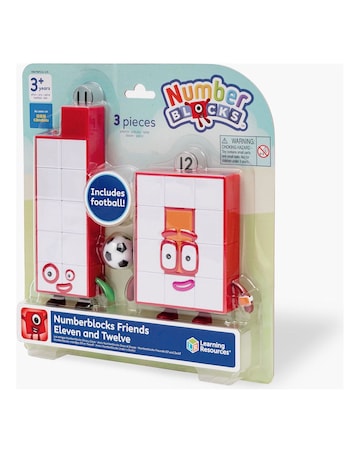 Numberblocks Eleven and Twelve Figure Pack