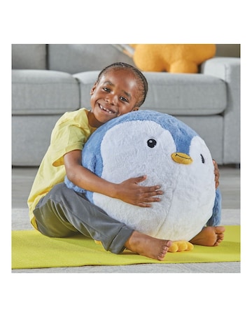 Yoga Ball Buddy with BubblePlush (Penguin)