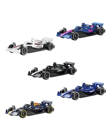 Hot Wheels Basic Car 5 Pack: Formula 1