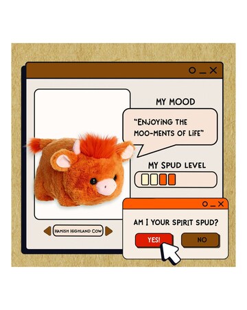 Spudsters Hamish Highland Cow 10in